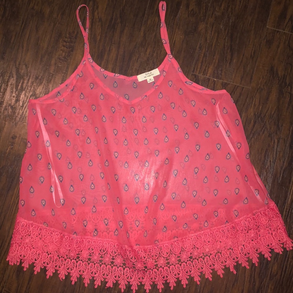 Pink tank